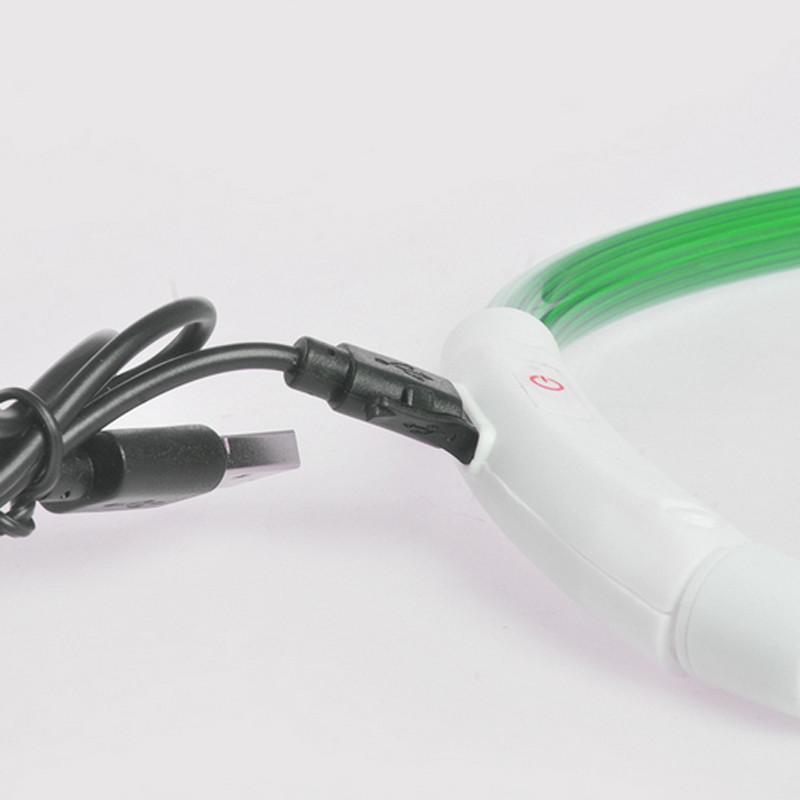 Collar LED para mascotas · Ajustable a cualquier medida · Muy ligero Collar LED para mascotas · Ajustable a cualquier medida · Muy ligero