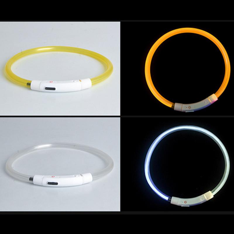 Collar LED para mascotas · Ajustable a cualquier medida · Muy ligero Collar LED para mascotas · Ajustable a cualquier medida · Muy ligero