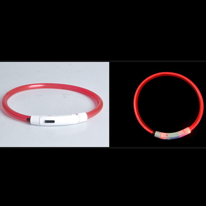 Collar LED para mascotas · Ajustable a cualquier medida · Muy ligero Collar LED para mascotas · Ajustable a cualquier medida · Muy ligero