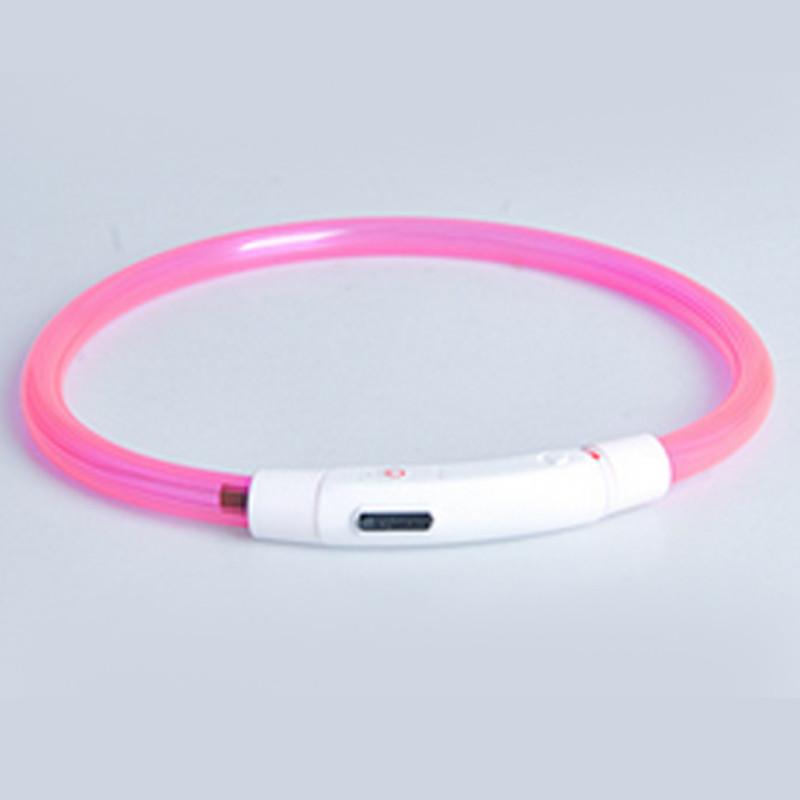 Collar LED para mascotas · Ajustable a cualquier medida · Muy ligero Collar LED para mascotas · Ajustable a cualquier medida · Muy ligero