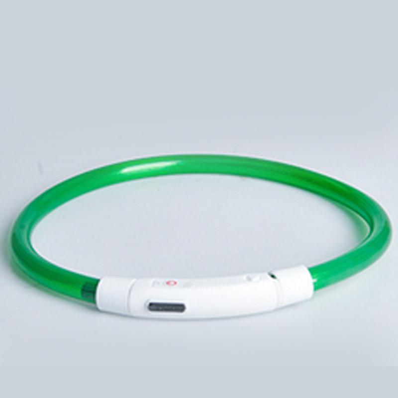 Collar LED para mascotas · Ajustable a cualquier medida · Muy ligero Collar LED para mascotas · Ajustable a cualquier medida · Muy ligero