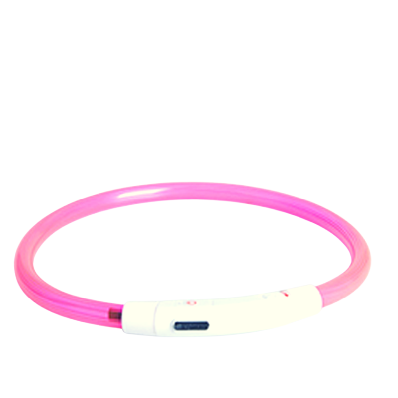 Collar LED para mascotas · Ajustable a cualquier medida · Muy ligero Collar LED para mascotas · Ajustable a cualquier medida · Muy ligero