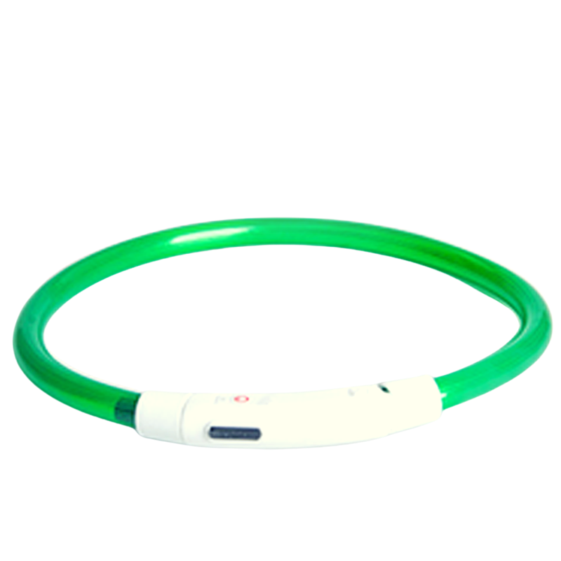 Collar LED para mascotas · Ajustable a cualquier medida · Muy ligero Collar LED para mascotas · Ajustable a cualquier medida · Muy ligero