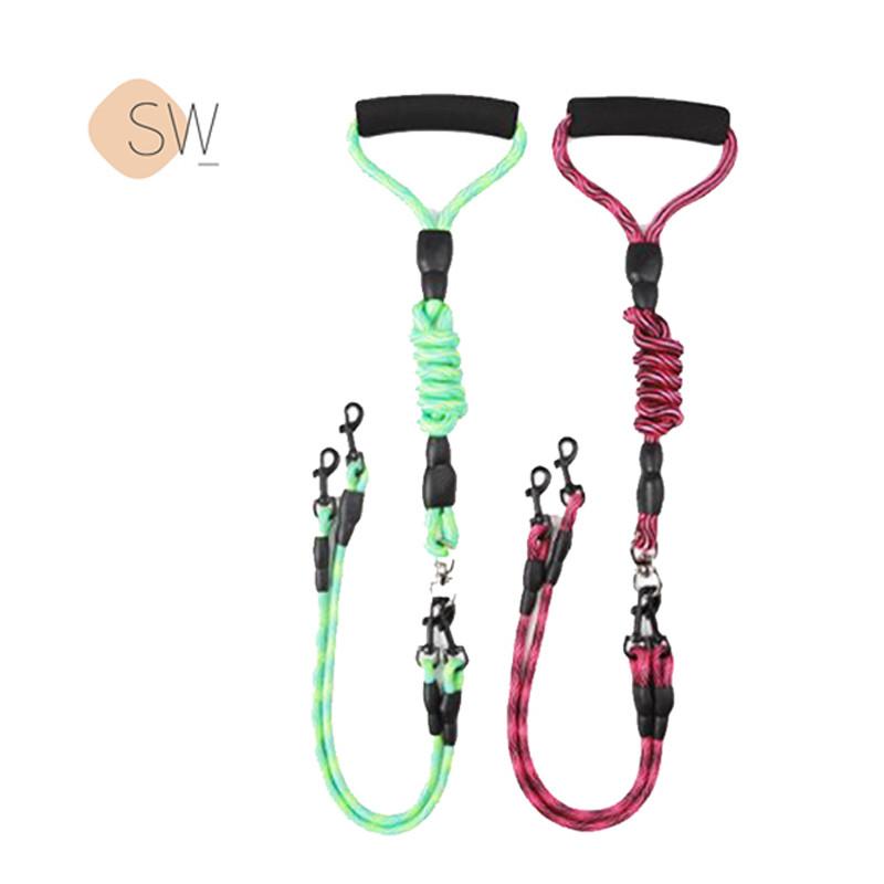 Correa para paseo de 2 perros Correa para paseo de 2 perros