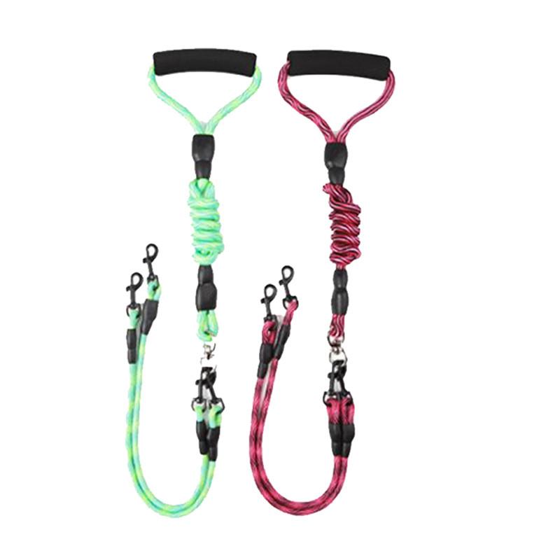 Correa para paseo de 2 perros Correa para paseo de 2 perros