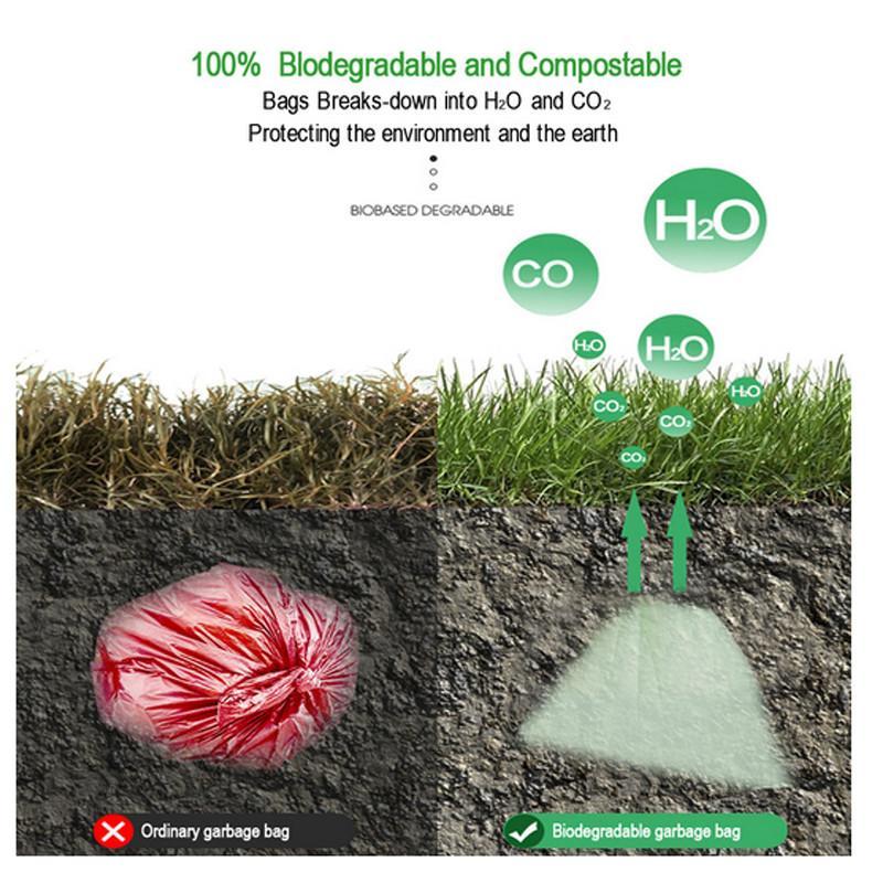 Bolsas de excrementos compostable y biodegradable Bolsas de excrementos compostable y biodegradable