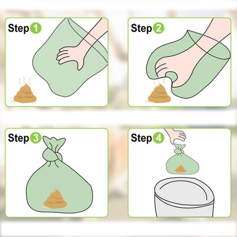 Bolsas de excrementos compostable y biodegradable Bolsas de excrementos compostable y biodegradable