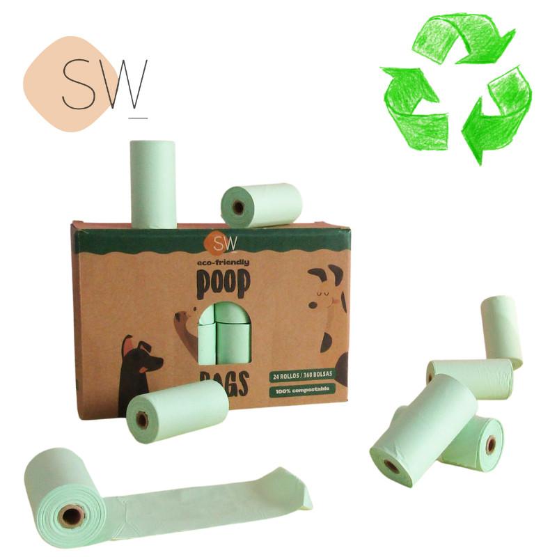 Bolsas de excrementos compostables Bolsas de excrementos compostables